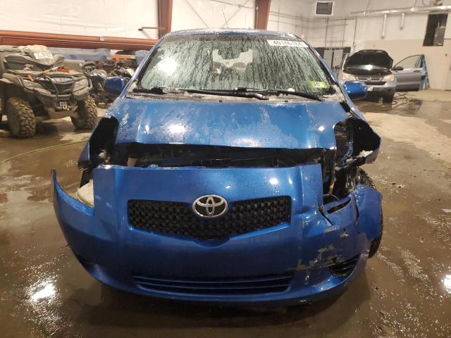 JTDJT923375084030 - 2007 TOYOTA YARIS BLUE photo 5