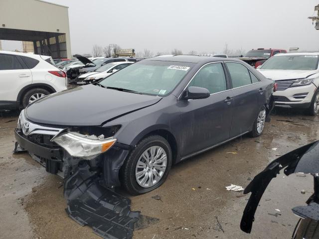 4T1BF1FK1CU129377 - 2012 TOYOTA CAMRY BASE GRAY photo 1