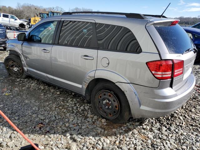 3C4PDCAB5JT426808 - 2018 DODGE JOURNEY SE SILVER photo 2