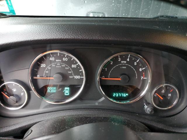 1C4BJWEG3GL125016 - 2016 JEEP WRANGLER U SAHARA SILVER photo 9