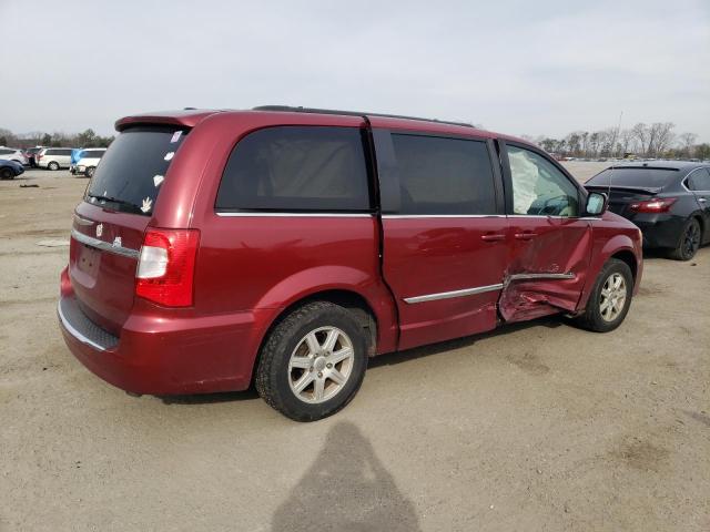 2C4RC1CGXCR181308 - 2012 CHRYSLER TOWN & COU TOURING L RED photo 3