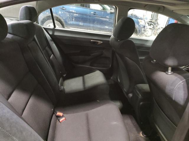 2HGFA16699H018192 - 2009 HONDA CIVIC LX-S ნაცრისფერი ფოტო 10