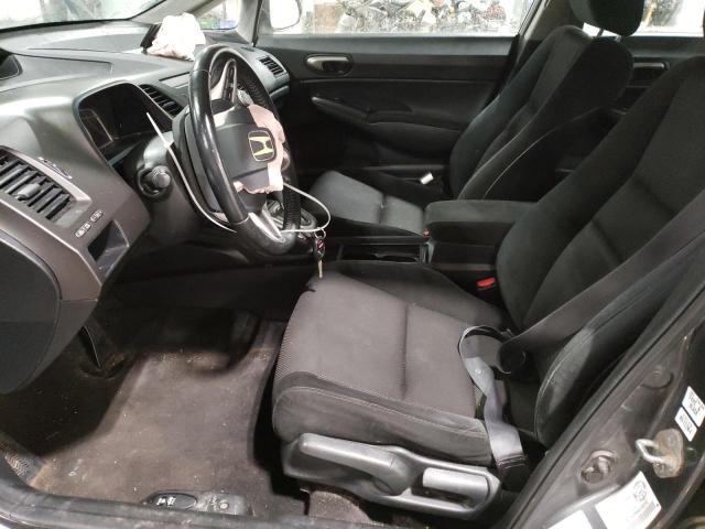 2HGFA16699H018192 - 2009 HONDA CIVIC LX-S ნაცრისფერი ფოტო 7