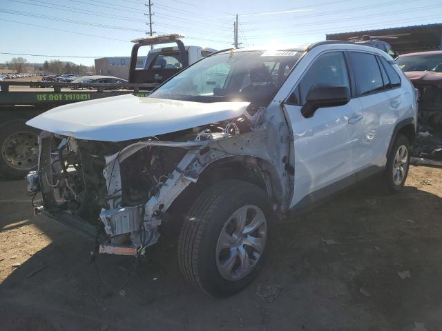 2T3F1RFV2KW031523 - 2019 TOYOTA RAV4 LE WHITE photo 1