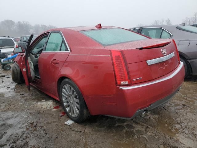 1G6DJ5E35C0102397 - 2012 CADILLAC CTS PERFORMANCE COLLECTION RED photo 2