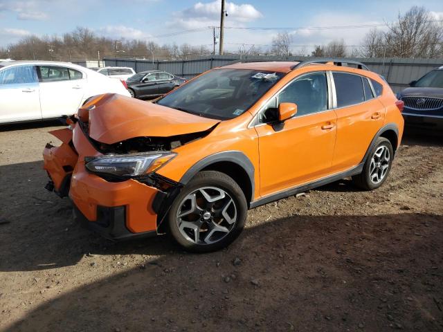 JF2GTAJC7JH270884 - 2018 SUBARU CROSSTREK LIMITED ORANGE photo 1