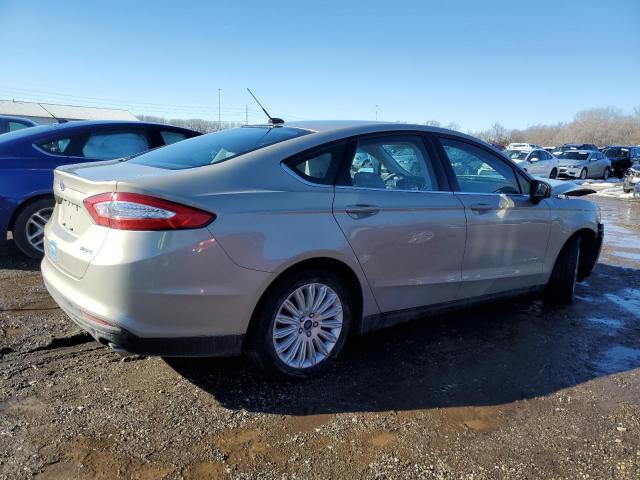 3FA6P0UU5FR194137 - 2015 FORD FUSION S HYBRID SILVER photo 3