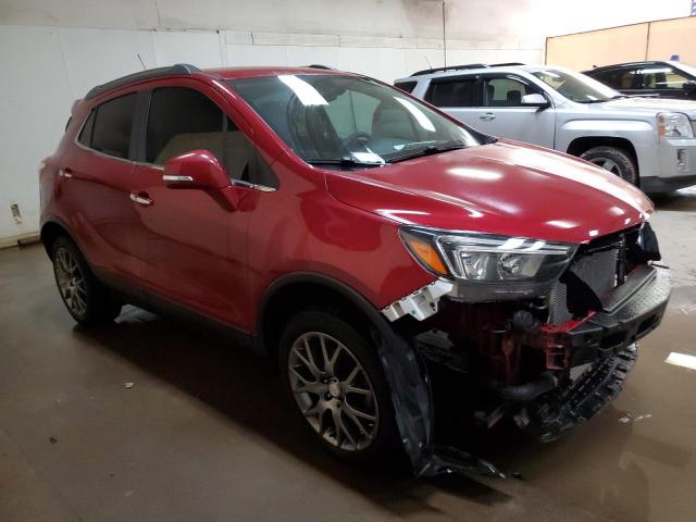 KL4CJ2SB9KB915855 - 2019 BUICK ENCORE SPORT TOURING BURGUNDY photo 4