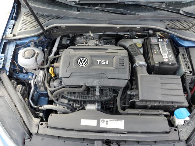 3VWG17AU3JM253704 - 2018 VOLKSWAGEN GOLF S BLUE photo 11