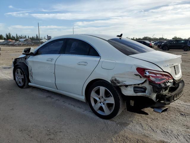 WDDSJ4EB7GN312973 - 2016 MERCEDES-BENZ CLA 250 WHITE photo 2