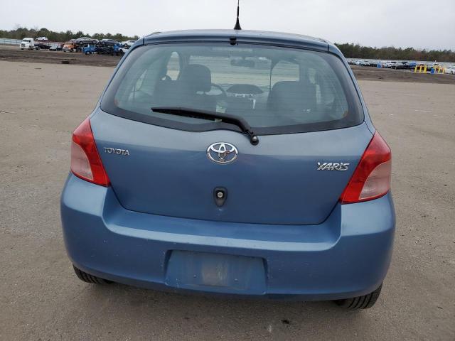 JTDJT923075082865 - 2007 TOYOTA YARIS BLUE photo 6