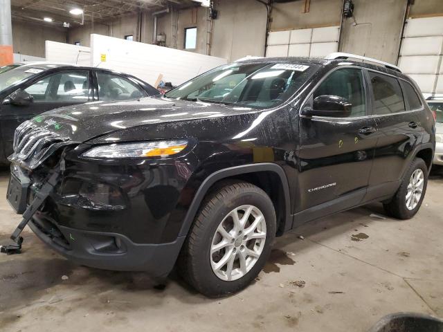 1C4PJMLX4JD501186 - 2018 JEEP CHEROKEE LATITUDE PLUS BLACK photo 1