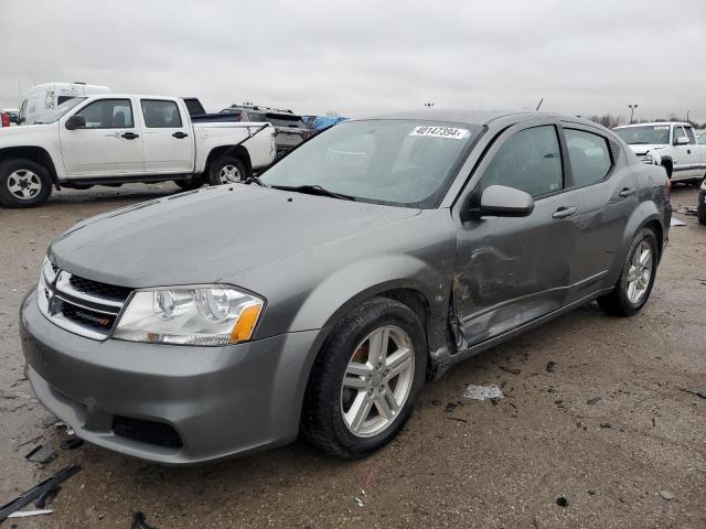 1C3CDZCB9CN206559 - 2012 DODGE AVENGER SXT GRAY photo 1