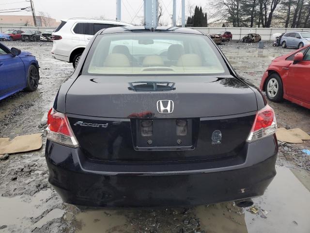 1HGCP26828A105714 - 2008 HONDA ACCORD EXL BLACK photo 6