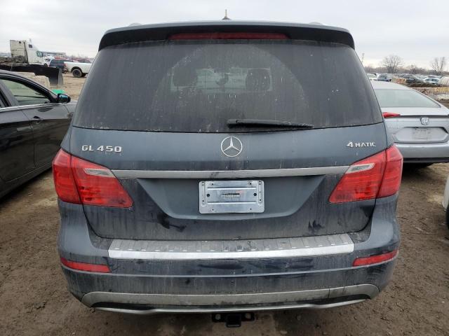 4JGDF7CE5DA134319 - 2013 MERCEDES-BENZ GL 450 4MATIC GRAY photo 6