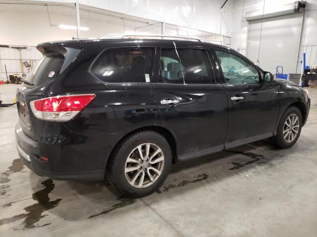 5N1AR2MM6FC646617 - 2015 NISSAN PATHFINDER S BLACK photo 3