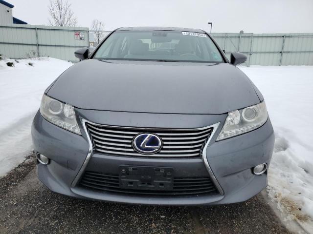 JTHBW1GG3D2013351 - 2013 LEXUS ES 300H GRAY photo 5