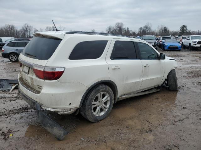 1C4RDJDG8CC113870 - 2012 DODGE DURANGO CREW WHITE photo 3