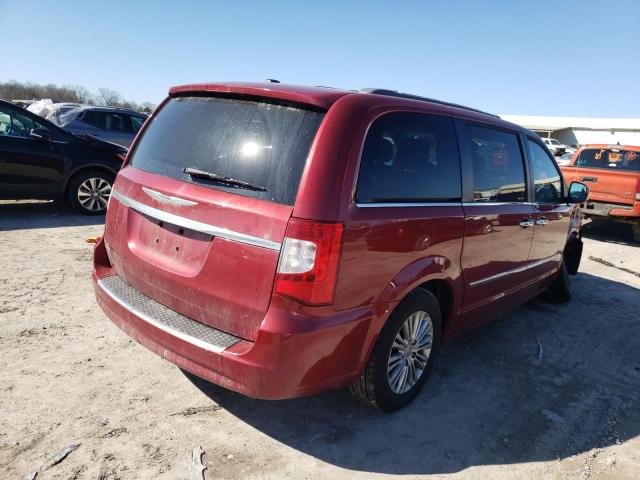 2C4RC1CG5DR803265 - 2013 CHRYSLER TOWN & COU TOURING L RED photo 3