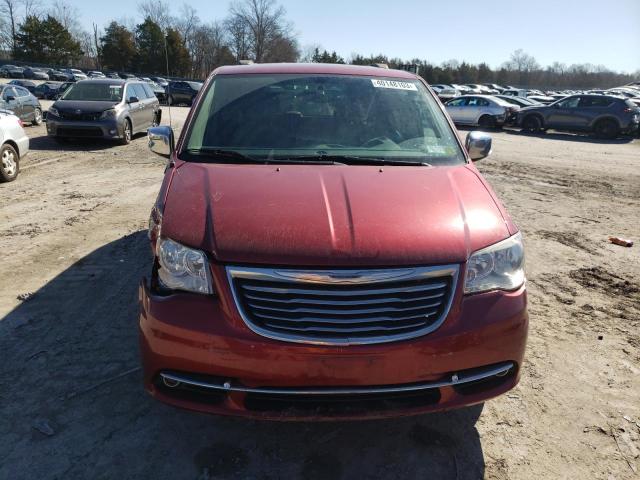 2C4RC1CG5DR803265 - 2013 CHRYSLER TOWN & COU TOURING L RED photo 5