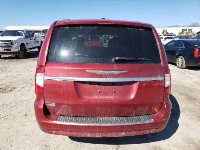 2C4RC1CG5DR803265 - 2013 CHRYSLER TOWN & COU TOURING L RED photo 6