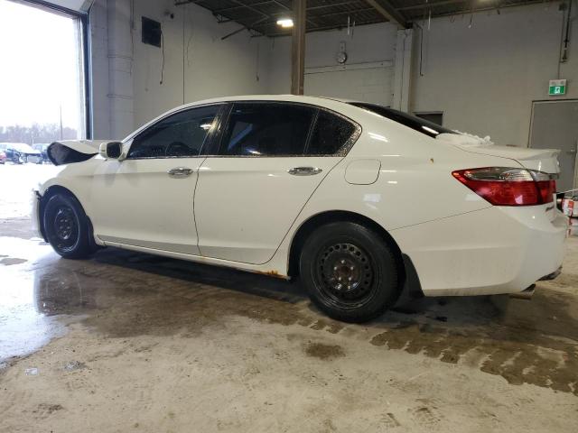 1HGCR2E56EA806611 - 2014 HONDA ACCORD SPORT WHITE photo 2