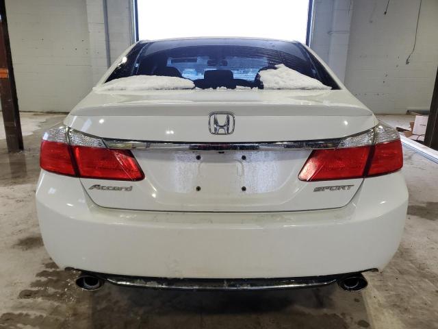 1HGCR2E56EA806611 - 2014 HONDA ACCORD SPORT WHITE photo 6