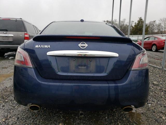 1N4AA5AP7EC499157 - 2014 NISSAN MAXIMA S BLUE photo 6