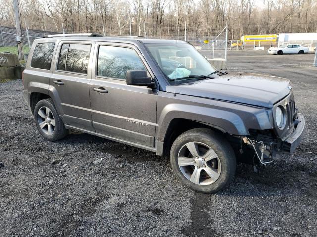 1C4NJRFB8HD145243 - 2017 JEEP PATRIOT LATITUDE GRAY photo 4