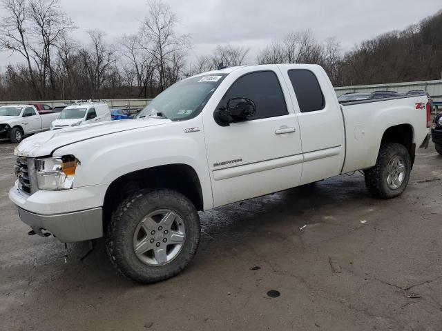 1GTR2WE74DZ285832 - 2013 GMC SIERRA K1500 SLT WHITE photo 1