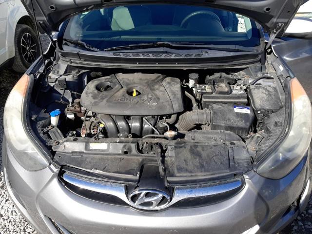 KMHDH4AE7BU149847 - 2011 HYUNDAI ELANTRA GLS GRAY photo 11