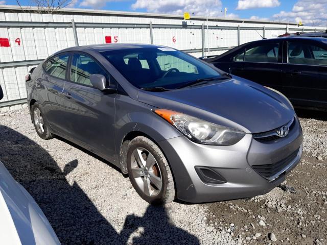 KMHDH4AE7BU149847 - 2011 HYUNDAI ELANTRA GLS GRAY photo 4