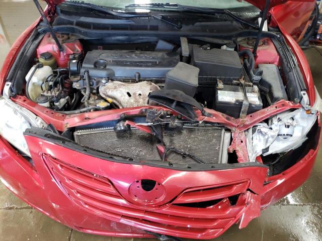 4T4BE46K89R102809 - 2009 TOYOTA CAMRY BASE RED photo 11