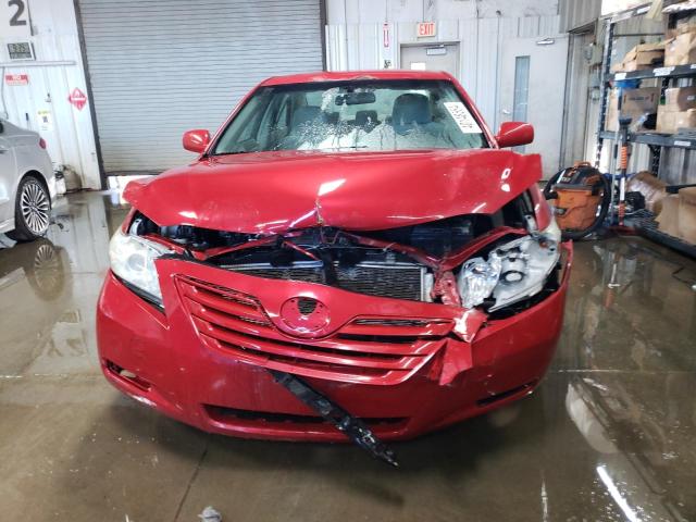 4T4BE46K89R102809 - 2009 TOYOTA CAMRY BASE RED photo 5