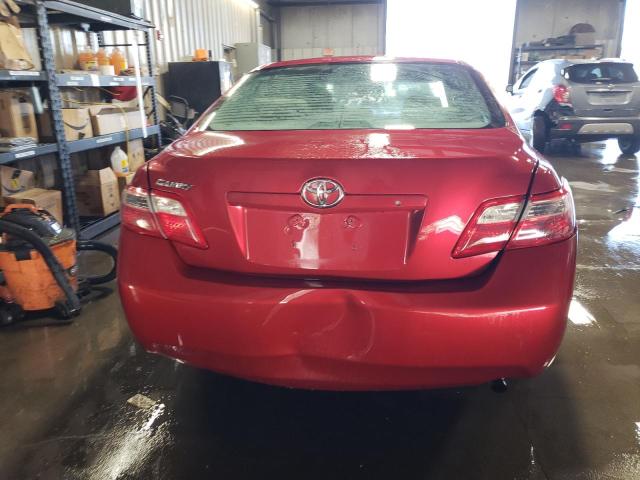 4T4BE46K89R102809 - 2009 TOYOTA CAMRY BASE RED photo 6