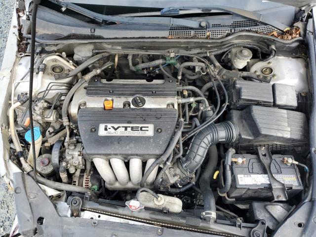 1HGCM56884A105026 - 2004 HONDA ACCORD EX SILVER photo 11