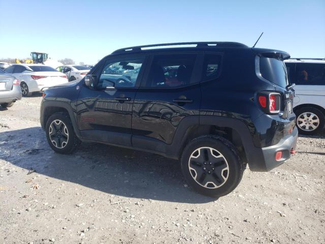 ZACCJBCTXGPC85354 - 2016 JEEP RENEGADE TRAILHAWK BLACK photo 2