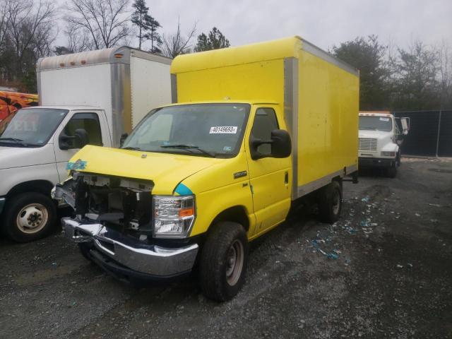 1FDWE3F67KDC17433 - 2019 FORD ECONOLINE E350 SUPER DUTY CUTAWAY VAN YELLOW photo 2