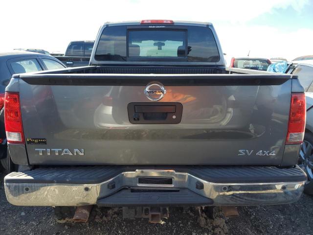 1N6AA0EC4FN501129 - 2015 NISSAN TITAN S GRAY photo 6