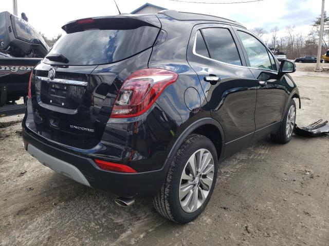 KL4CJASB5KB961273 - 2019 BUICK ENCORE PREFERRED BLACK photo 4