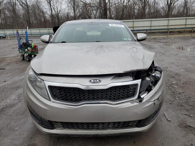 KNAGM4A73B5173410 - 2011 KIA OPTIMA LX SILVER photo 5