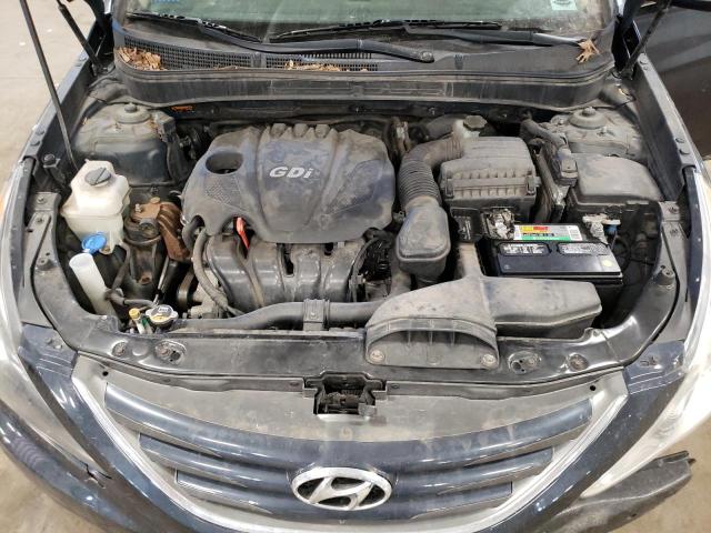 5NPEB4AC2EH881049 - 2014 HYUNDAI SONATA GLS BLUE photo 11