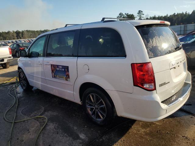 2C4RDGCGXHR845355 - 2017 DODGE GRAND CARA SXT WHITE photo 2