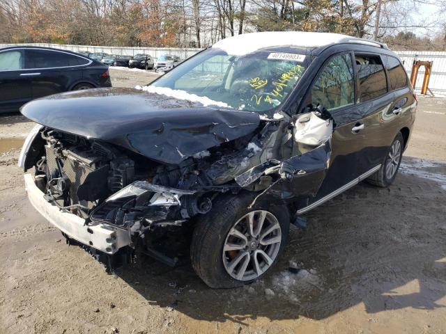 5N1AR2MM6EC649547 - 2014 NISSAN PATHFINDER S 黑色 照片 1