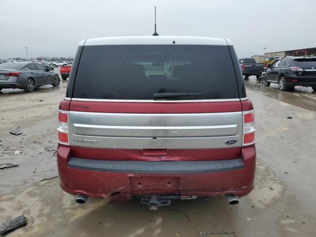 2FMGK5D81HBA14176 - 2017 FORD FLEX LIMITED RED photo 6