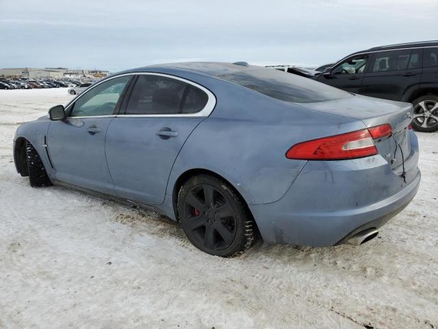 SAJXA05B19HR01514 - 2009 JAGUAR XF LUXURY BLUE photo 2