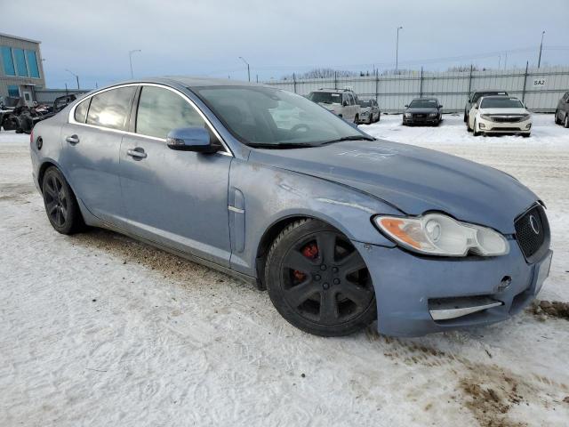 SAJXA05B19HR01514 - 2009 JAGUAR XF LUXURY BLUE photo 4