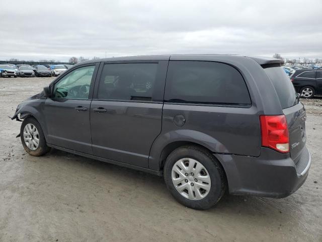 2C4RDGBG6KR684298 - 2019 DODGE GRAND CARA SE GRAY photo 2