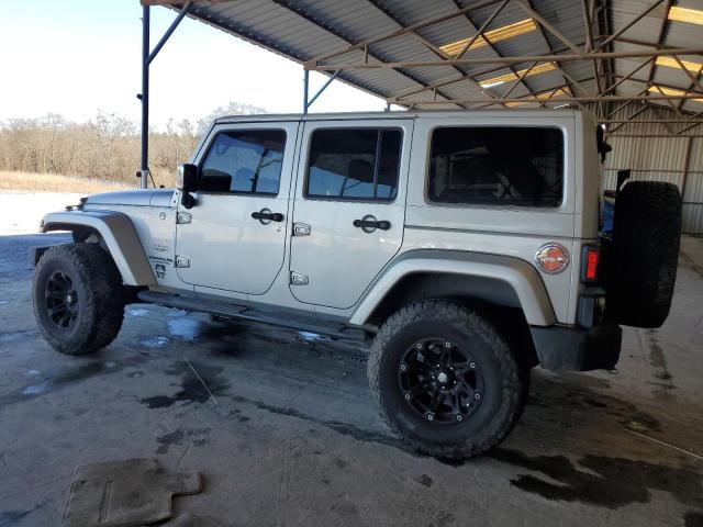 1C4HJWEG1CL104606 - 2012 JEEP WRANGLER U SAHARA SILVER photo 2