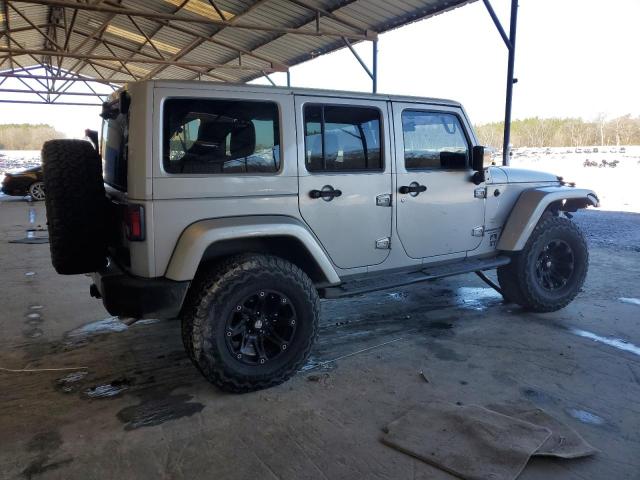 1C4HJWEG1CL104606 - 2012 JEEP WRANGLER U SAHARA SILVER photo 3